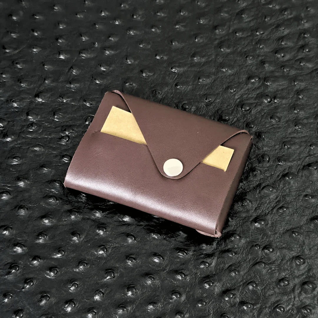 CW1 Non-Stitched Wallet - Chocolate Brown
