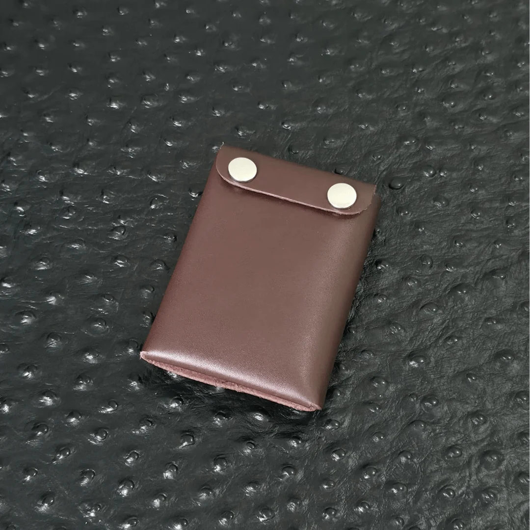 CW1 Non-Stitched Wallet - Chocolate Brown