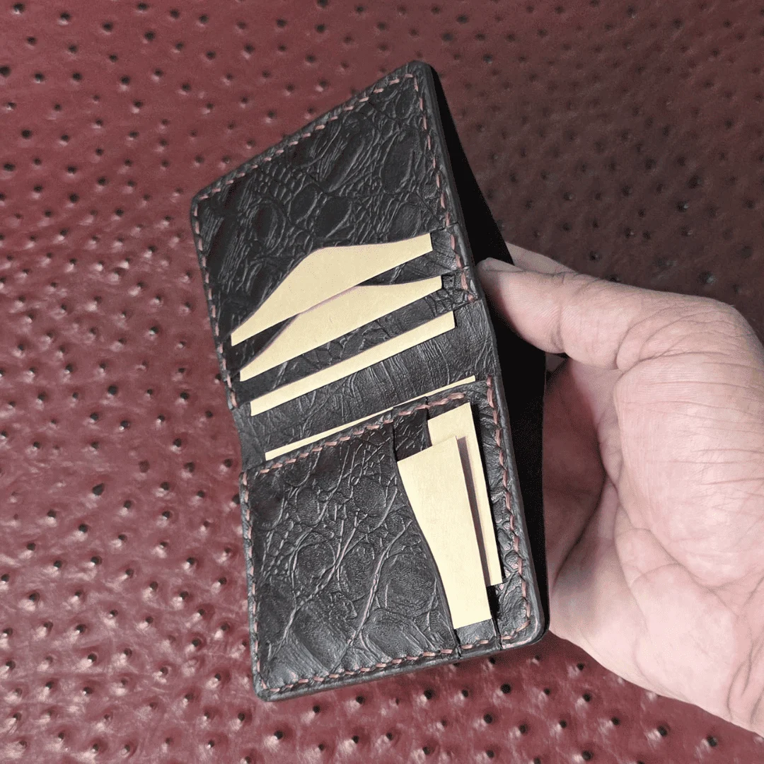 VB3 Apex - Coffee Black (Crocodile Embossed)