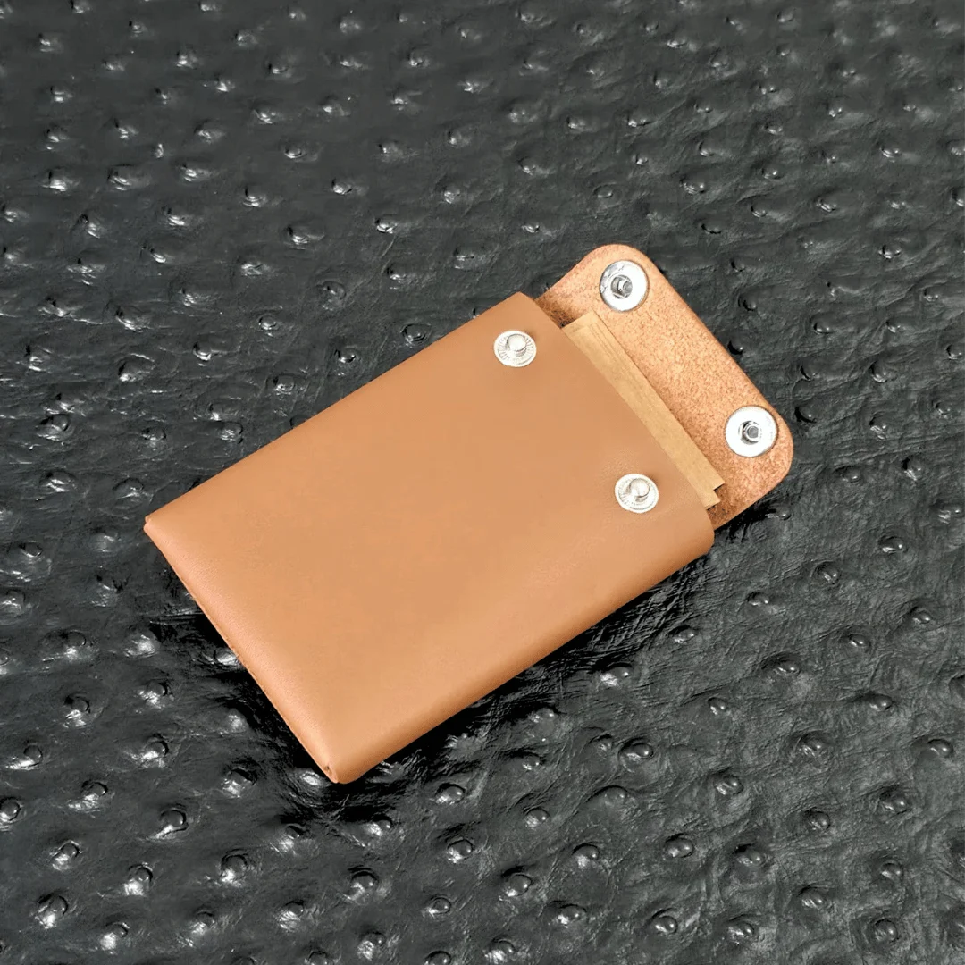 CW1 Non-Stitched Wallet - Tan Brown