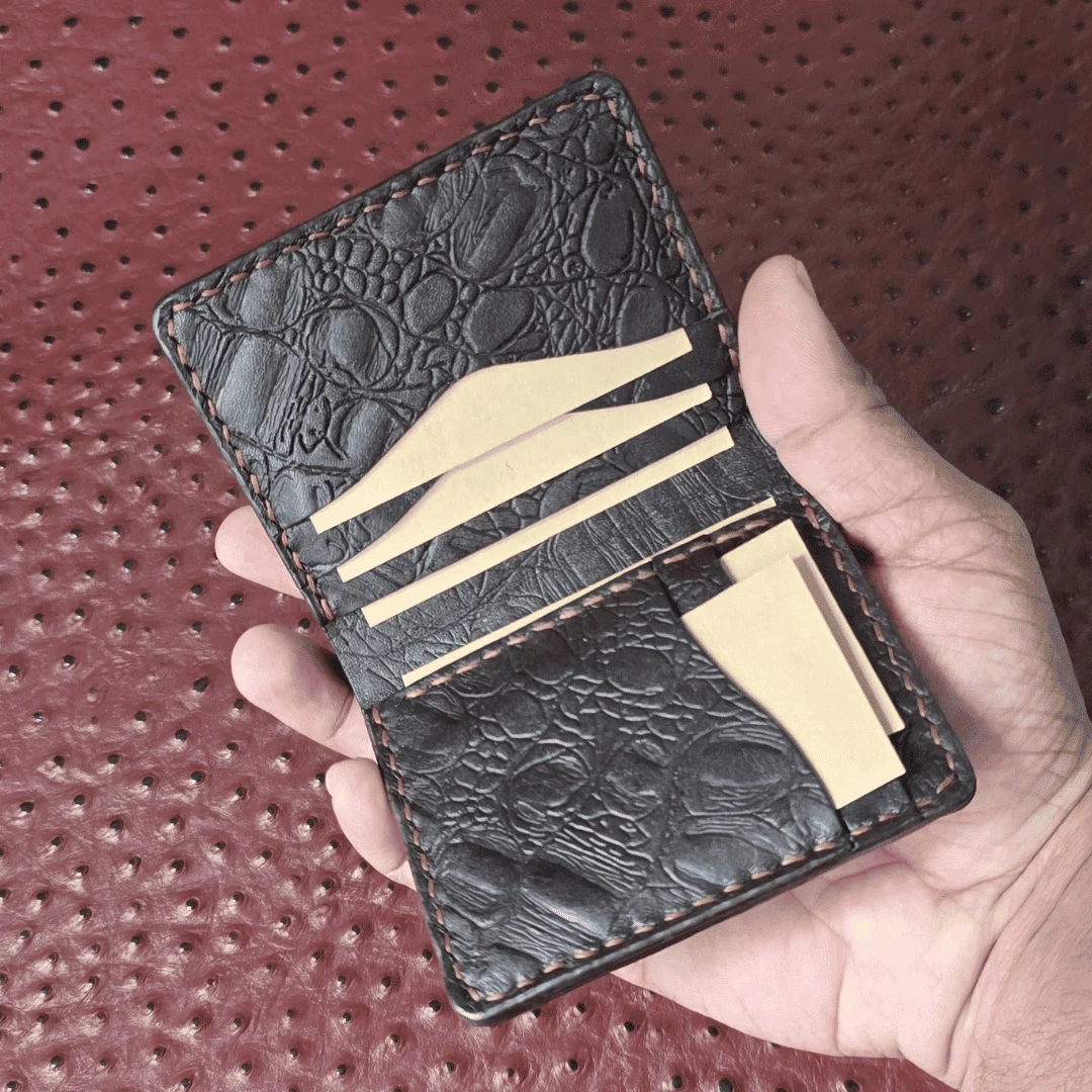 VB3 Apex - Coffee Black (Crocodile Embossed)